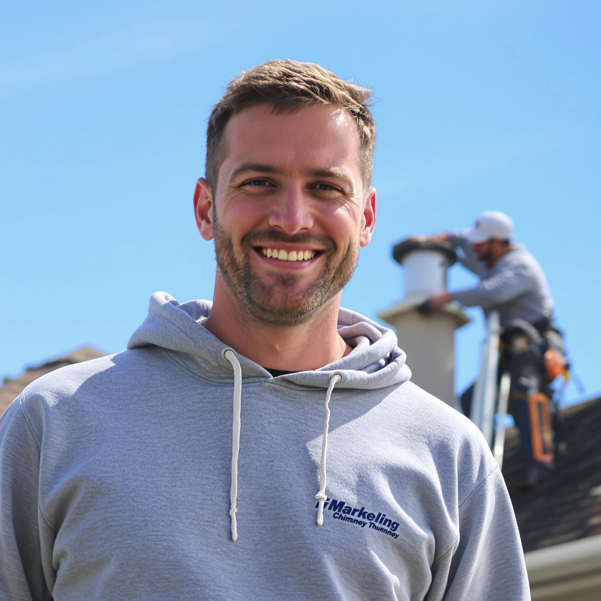 The Woodmoor Chimney Sweep team.